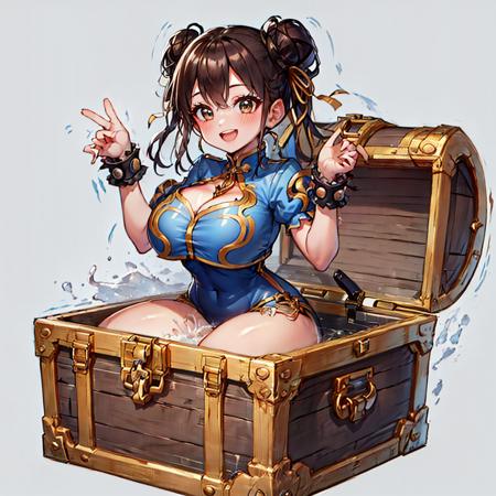 Treasure Chest Gift / Concept/ Pose/ by YeiyeiArt