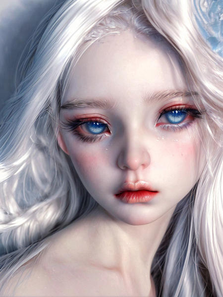 Mix of marble dolls