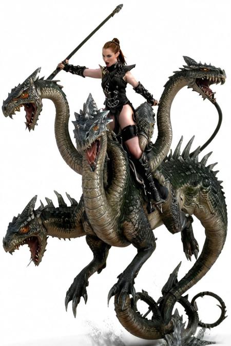 Dark Elf War Hydra (Warhammer Mark of Chaos version)版本SDXL v1.0 (ID: 945071)