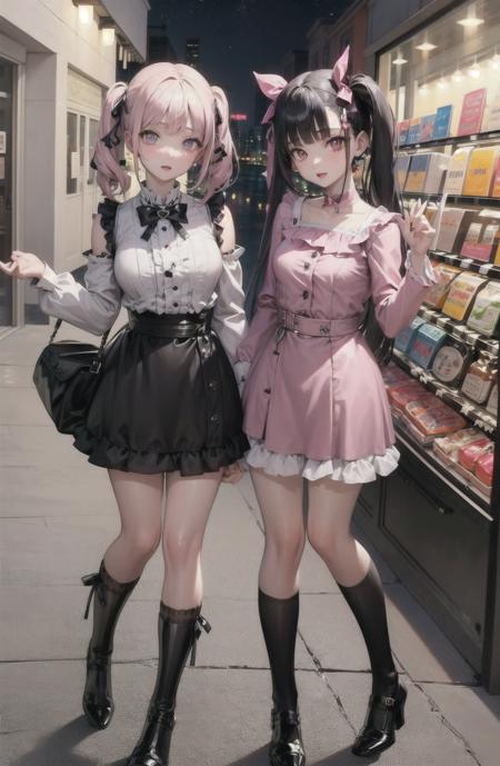 [LoRA]地雷系/量産型ファッション | landmine girl fashion | 地雷系量产系妹子版本v1.0 (ID: 28745)