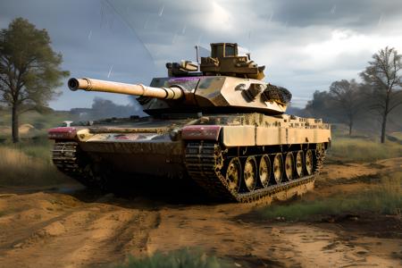 Military Tanks - Battle Cars - HyperRealistic LoRA