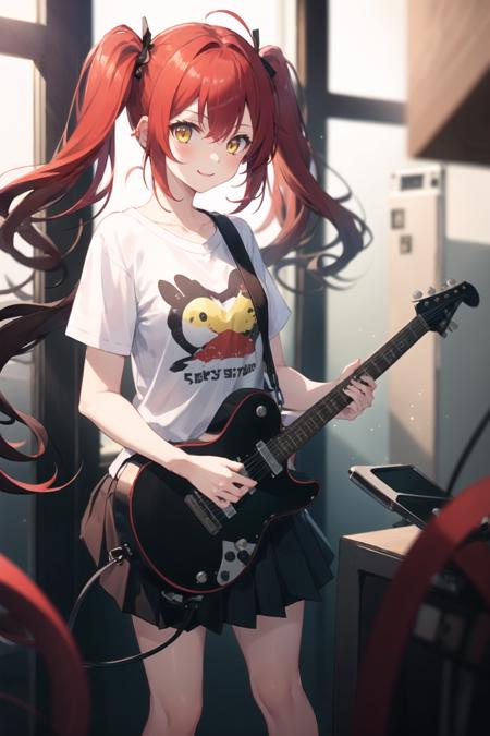[OpenPose + Lineart] Playing Guitar