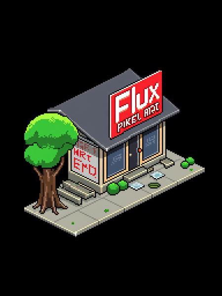Hard Edge Pixel Art