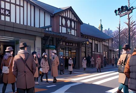 旧原宿駅 Old Harajuku Station SDXL