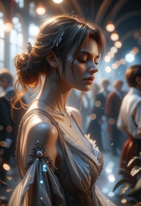 DALL-E 3 bokeh effect