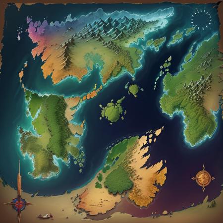 Table Rpg / D&D Maps - #10 - World map