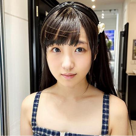 Japanese baby face girl