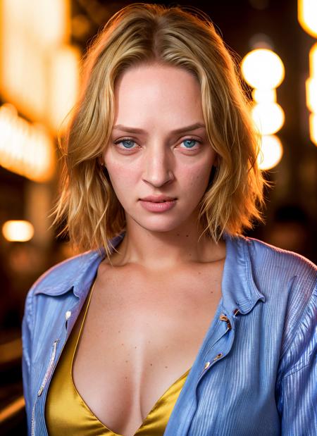 Uma Thurman (young years)