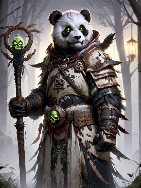 Pandaren WoW Style [SDXL LoRA]