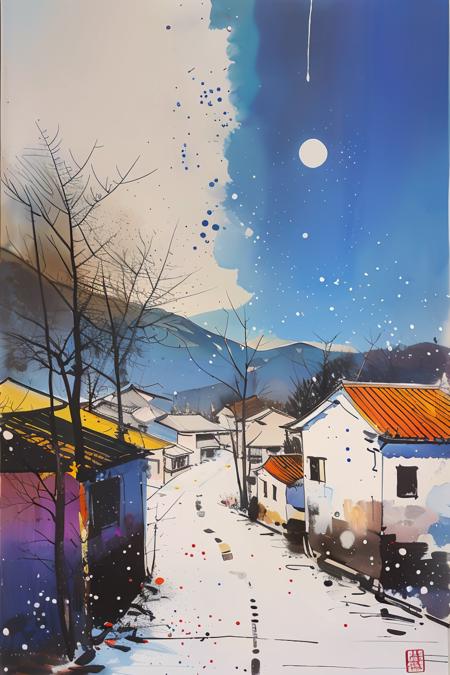 When Ink Meets Watercolor 当水墨遇上水彩