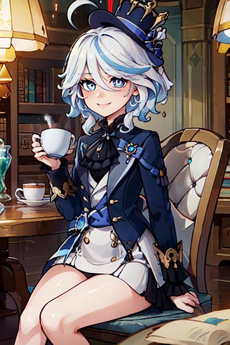 Furina de Fontaine: Solo of Solitude | 芙宁娜 (Genshin Impact) [Pony & SD1.5]版本v1.0 (ID: 805612)