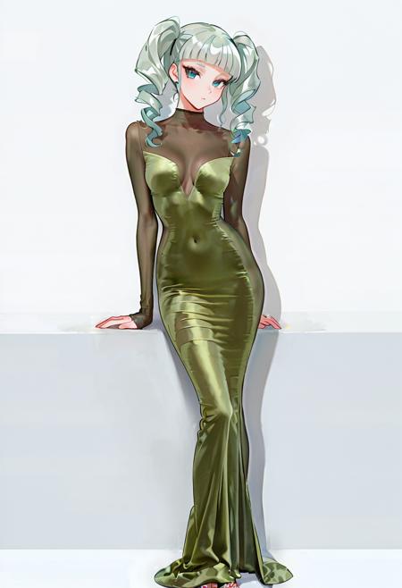 Velvet Mesh Dress