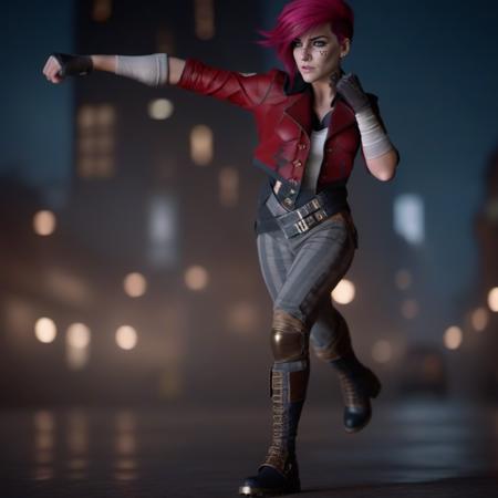 Vi  - Arcane / League of Legends - Realistic Flux1.D &SDXL