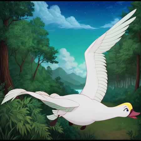 Odette | Swan version (the swan princess) 1994 (V1)