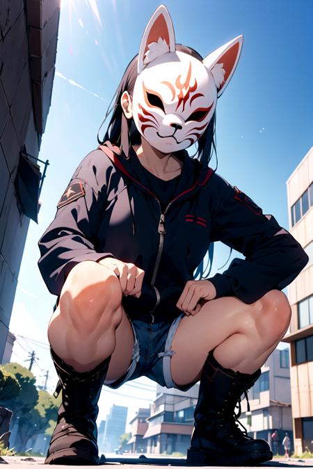 Kitsune Mask LoRA