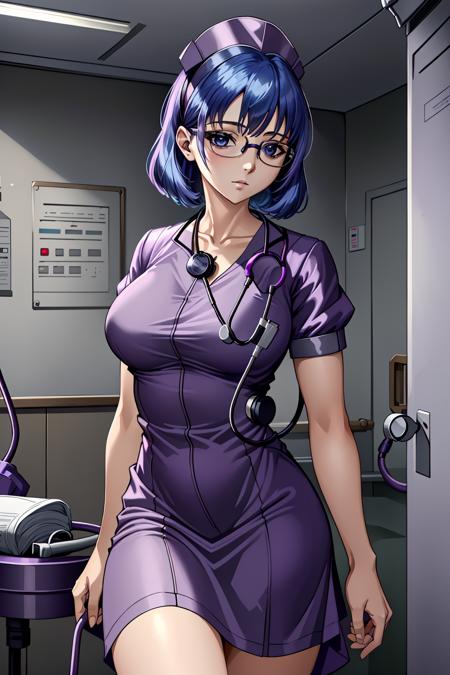 Purple Nurse Outfit