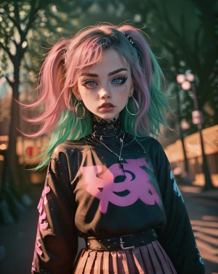Wild Street Art Portrait