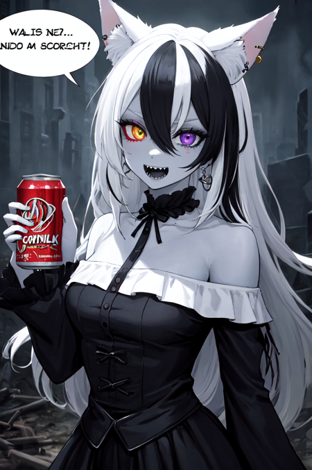 Victorian Fox Girl Set (Textual Inversion)