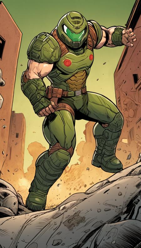 Doomguy (Doom Marine/Slayer) [Doom] LoRA XL