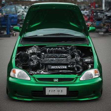Honda Civic EK 2000版本SDXLv2.0 (ID: 707466)
