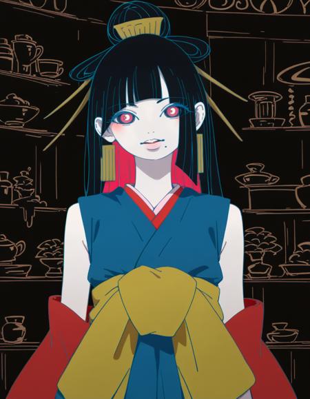 OC girl from tuki.『ひゅるりらぱっぱ』by 十八番茶 mado [Illustrious/NAI, Pony XL] HYURURIRAPAPPA