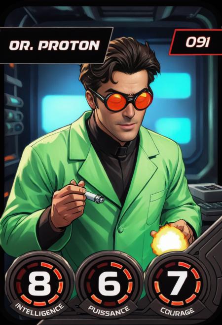 Marvel promo cards 2023 (style/template)