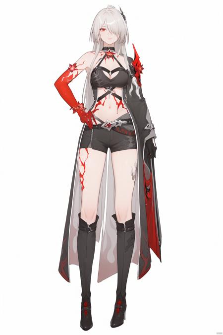 ( A3 | Pony | Kohaku) SDXL Lora-黄泉-Acheron-崩坏：星穹铁道 Honkai Star Rail-MIHOYO Collection 米家全家桶系列