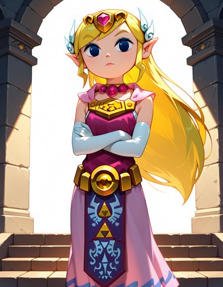 Toon Zelda (Illustrious & Pony)