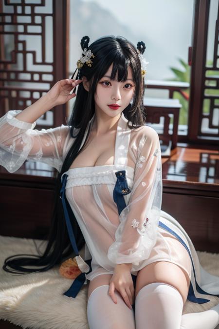 碧蓝 逸仙 膏发凝脂 Azur Lane Yat Sen