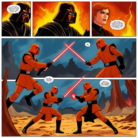 Comic Book Page style XL + F1D