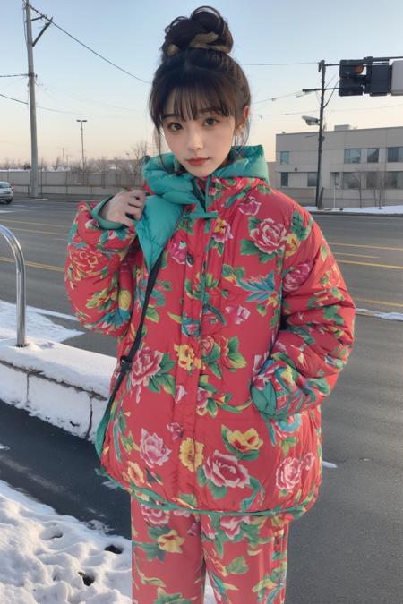 东北大棉袄Northeastern cotton-padded jacket