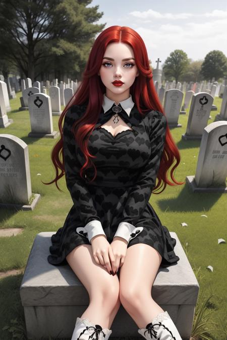 ?Gothic Hearts Wednesday Dress ~ PONY XL and SD 1.5?