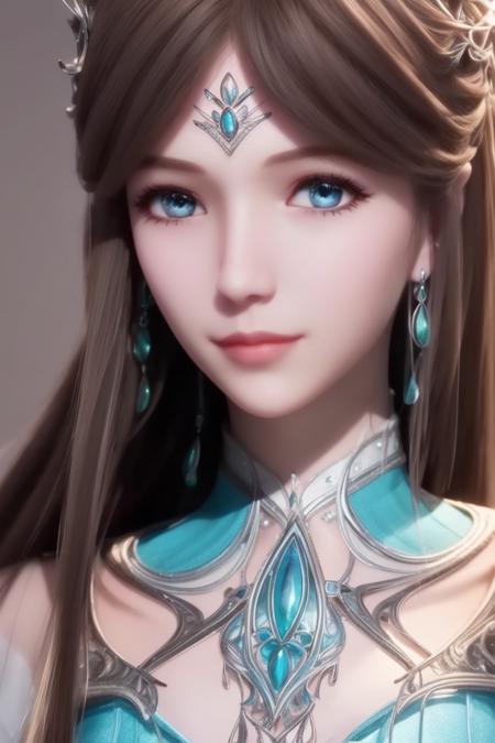 【 Anime & 3D】animation--character-NingRongRong-(god's clothes)——动漫《斗罗大陆》-- 宁荣荣-神装