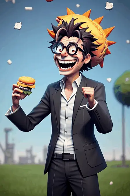 cosplay - trained with no data, completely free for all uses (animated gifs)