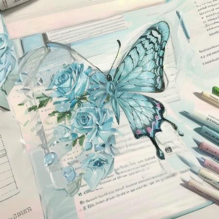 butterflyRoseC