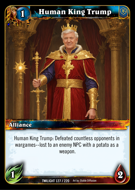 WOW Cards Randomly Generated - Comfyui WorkFlows
