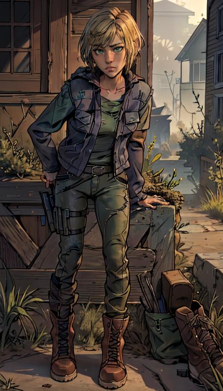 Violet from Telltale's The Walking Dead: The Final Season