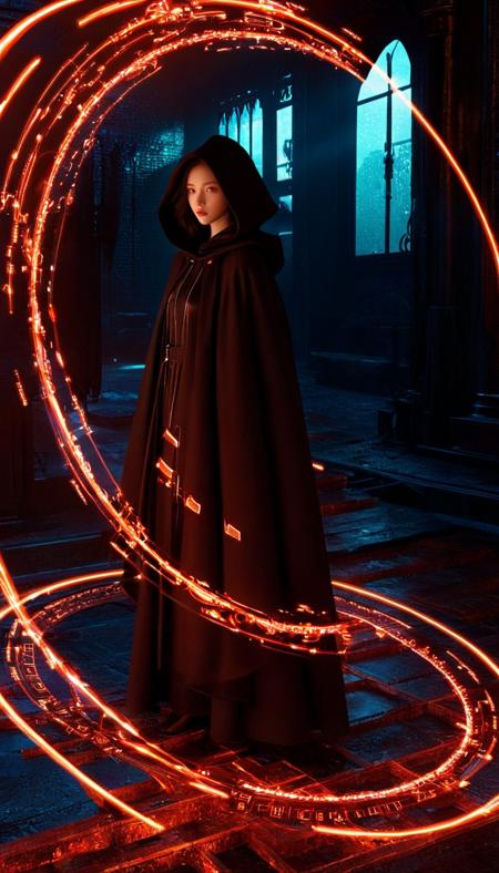 白棱(FLUX,XL)_魔法阵-bailing XL_Magic Array