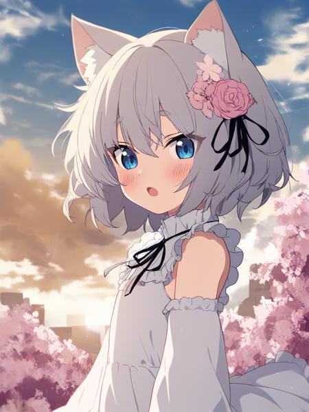 Style: Blue Archive Flat Color