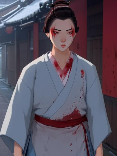 Blue Eye Samurai Style