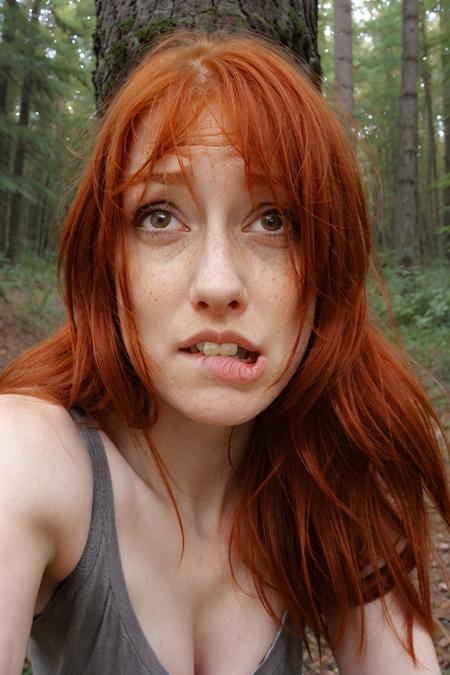 Lip Bite - Facial Expression