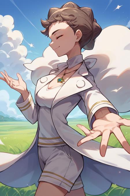 Diantha/カルネ (Pokemon XY) SDXL LoRA [Pony Diffusion]