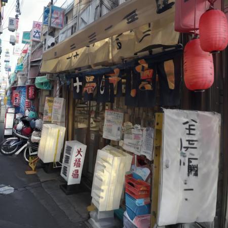 大衆酒場の外観 / Appearance of a popular Japanse tavern SD15版本SD15_V1 (ID: 167534)