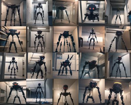 Backrooms - Bacteria / Void Monster / Urban Legend /  Evil Robot / Figurine