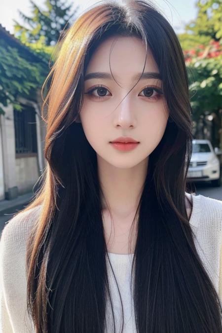 real Asian internet celebrity真实感亚洲脸网红模特