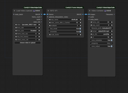 AnimateDiff: Short & Simple workflows