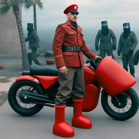 MSCHF Big Red Boots