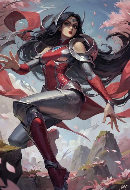 Irelia - League of Legends - Pony diffusion