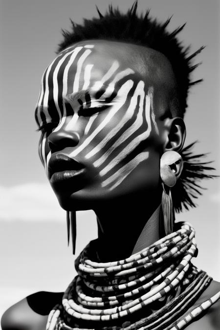 Zanele Muholi Style版本SD XL (ID: 154299)