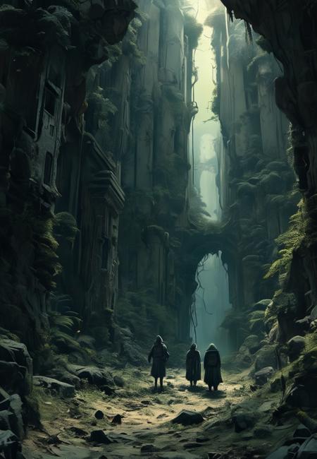 Stable Cascade Beksinski
